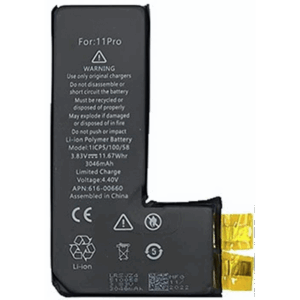 Batería Litio Sin Flex Ni Chip para iPhone 11 PRO